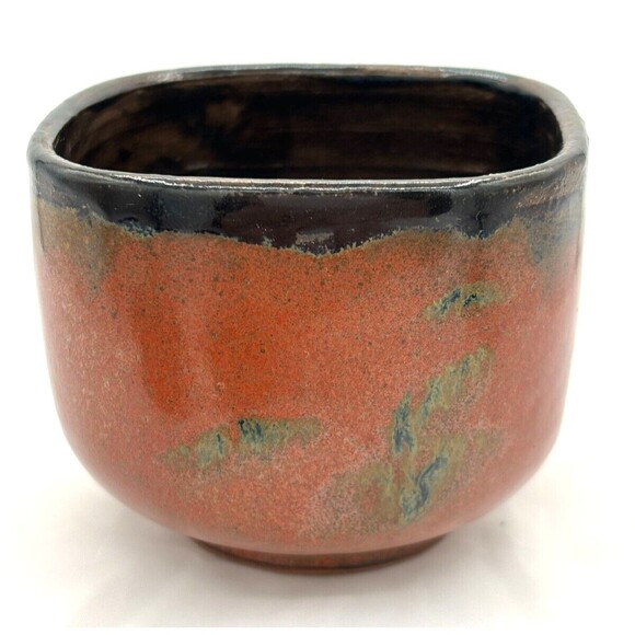 Studio Art Pottery Stoneware Earthenware Clay Small Bowls Ramekins Qty 3 Glazed - Picture 4 of 16